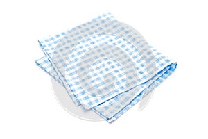 kitchen cloth (napkin) on white background