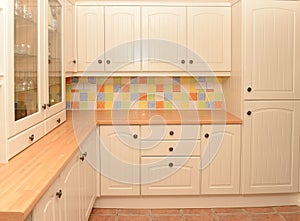 Kitchen cupboards photo