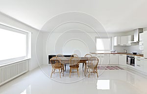 kitchen, dining table