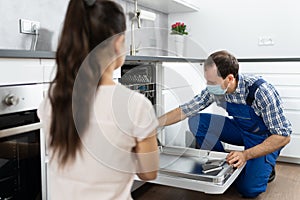 Kitchen Dishwasher Appliance Repair photo