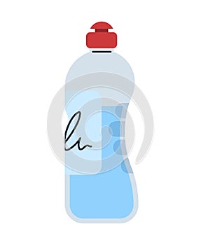 Kitchen dishwashing liquid concept