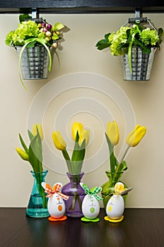 Kitchen Easter decorations