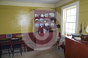 Kitchen/eating area in lightkeepers house