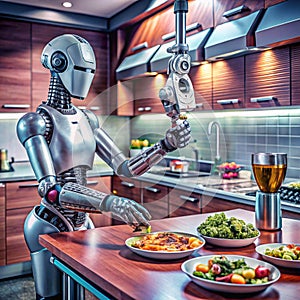 Kitchen of the Future: AI-controlled Kitchen.