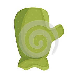 kitchen glove isolated icon