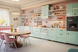 Kitchen house apartment interior room interior table home furniture architecture design