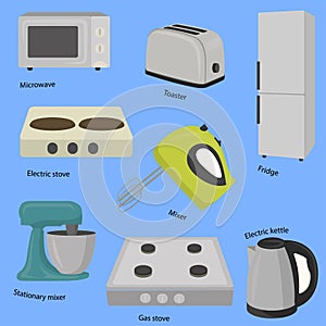 Kitchen and house appliances