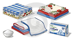 Kitchen and Household Essentials Vector Collection