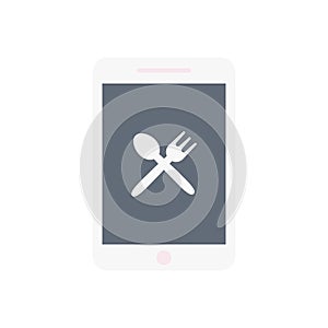 Kitchen vector flat color icon