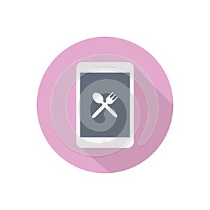 Kitchen vector flat color icon