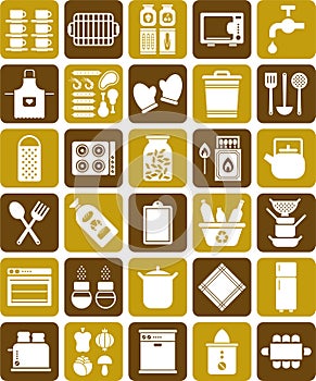 Kitchen icons