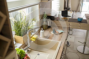 Kitchen interior design details