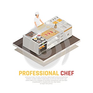 Kitchen Isometric Composition