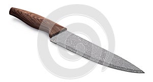Kitchen knife with clipping path