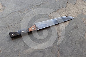 kitchen knife for slicing onions