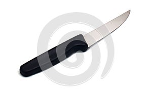 Kitchen knife on a white background