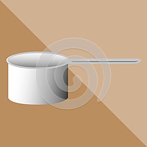 Kitchen ladle. Kitchen utensils and equipment icon.