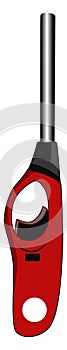 Kitchen lighter, illustration, vector