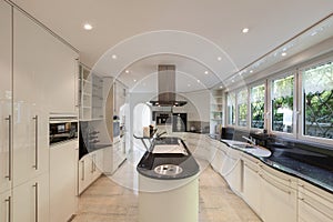 Kitchen of a luxury home