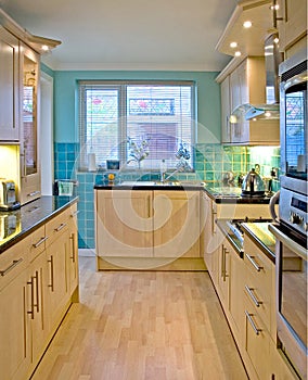 Kitchen in Luxury UK home 1