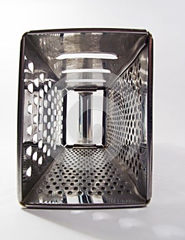 Kitchen metal grater