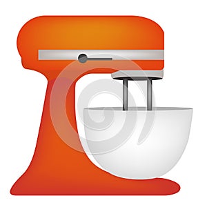 Kitchen mixer vector illustration icon mixer Icon Image logo web