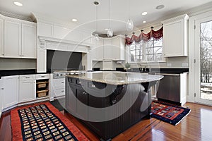 Kitchen in modern home