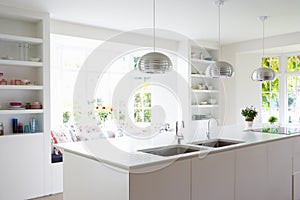 Kitchen In Modern Home