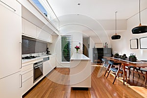 The kitchen with modern style