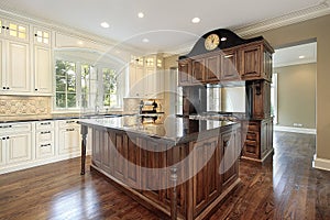 Kitchen in new construction home