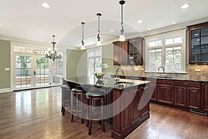 Kitchen in new construction home