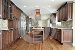 Kitchen in new construction home