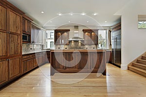 Kitchen in new construction home