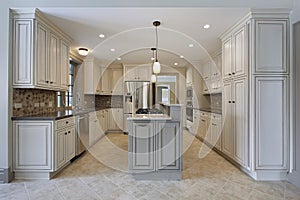 Kitchen in new construction home