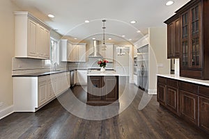 Kitchen in new construction home