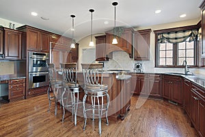 Kitchen in new construction home