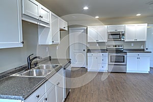 Kitchen In New Inexpensive Tract Home