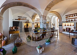 Kitchen in Pena Palace - Sintra Portugal