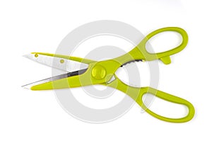 Kitchen plastic scissors
