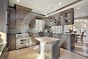 Kitchen in remodeled home