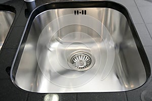 Kitchen silver sink modern stainless steel