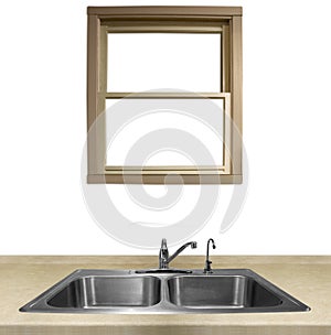 Kitchen Sink and Counter