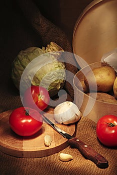 Kitchen still life