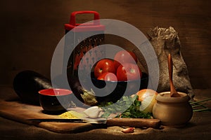 Kitchen still life