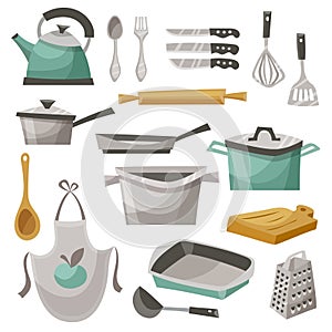 Kitchen Stuff Icons Set