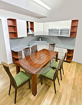 Kitchen with table and chairs