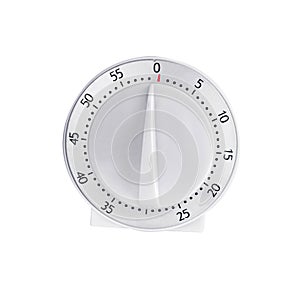 Kitchen timer on white