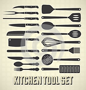 Kitchen tool set