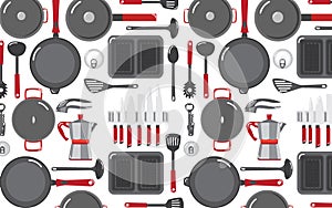 Kitchen Tools Patters Backgrounds 6