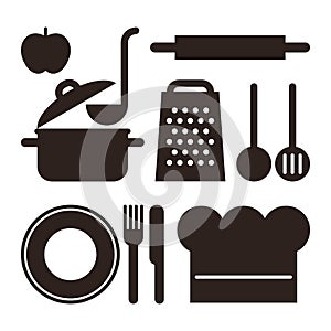 Kitchen utensil set